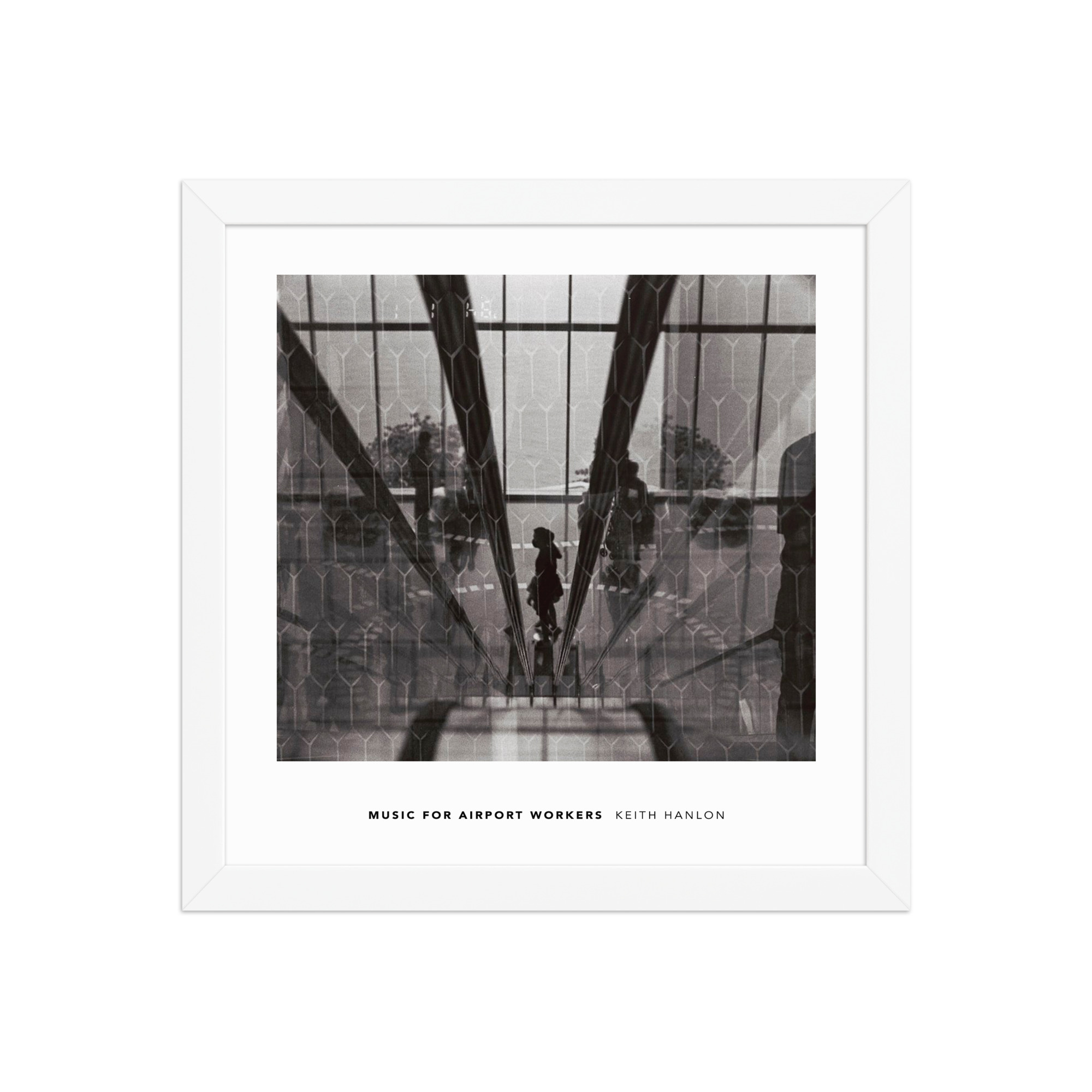 Music for Airport Workers Framed Poster