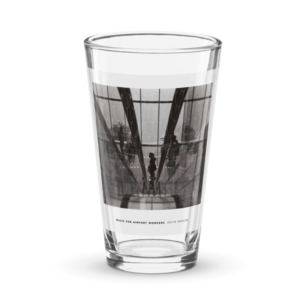 Music for Airport Workers Pint Glass
