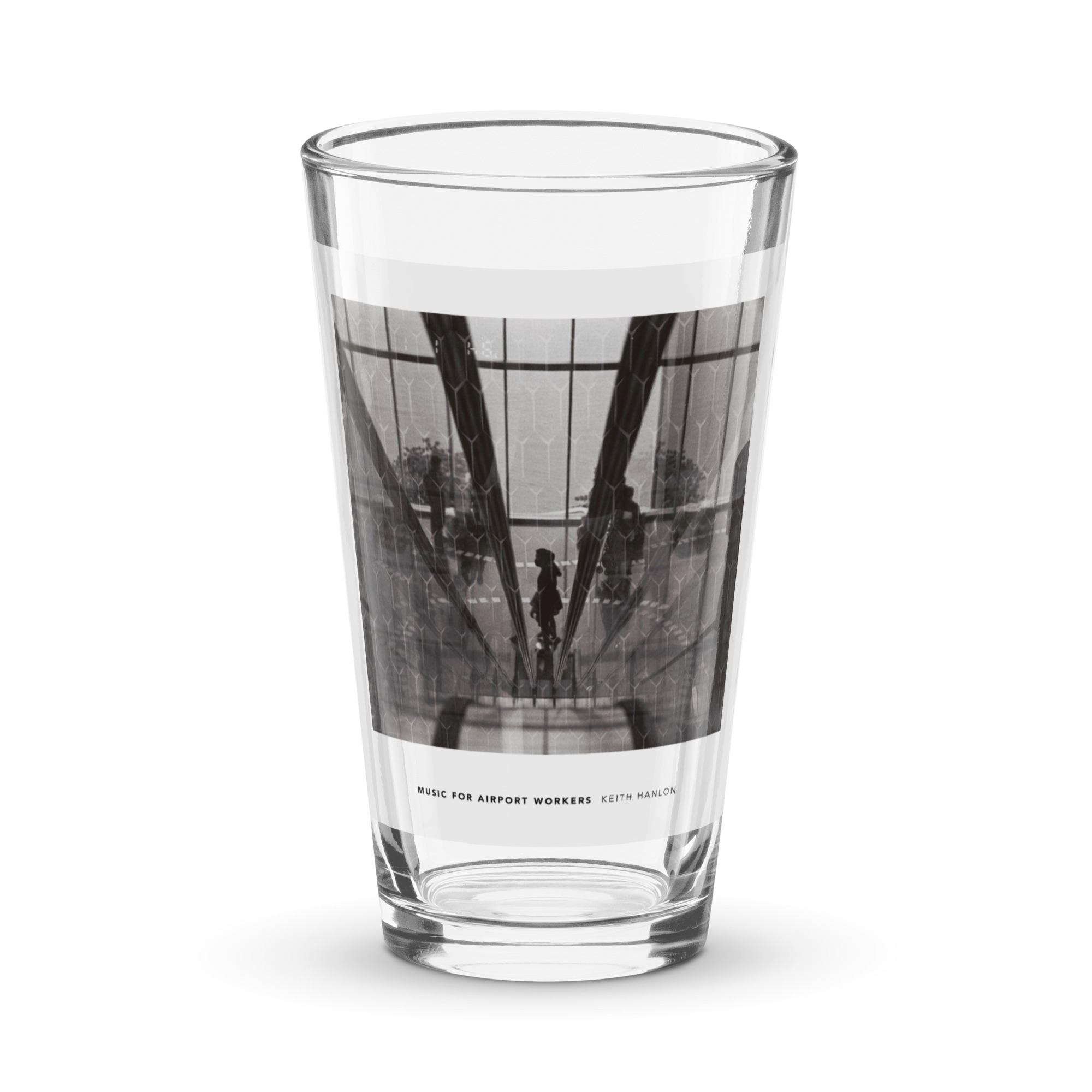 Music for Airport Workers Pint Glass